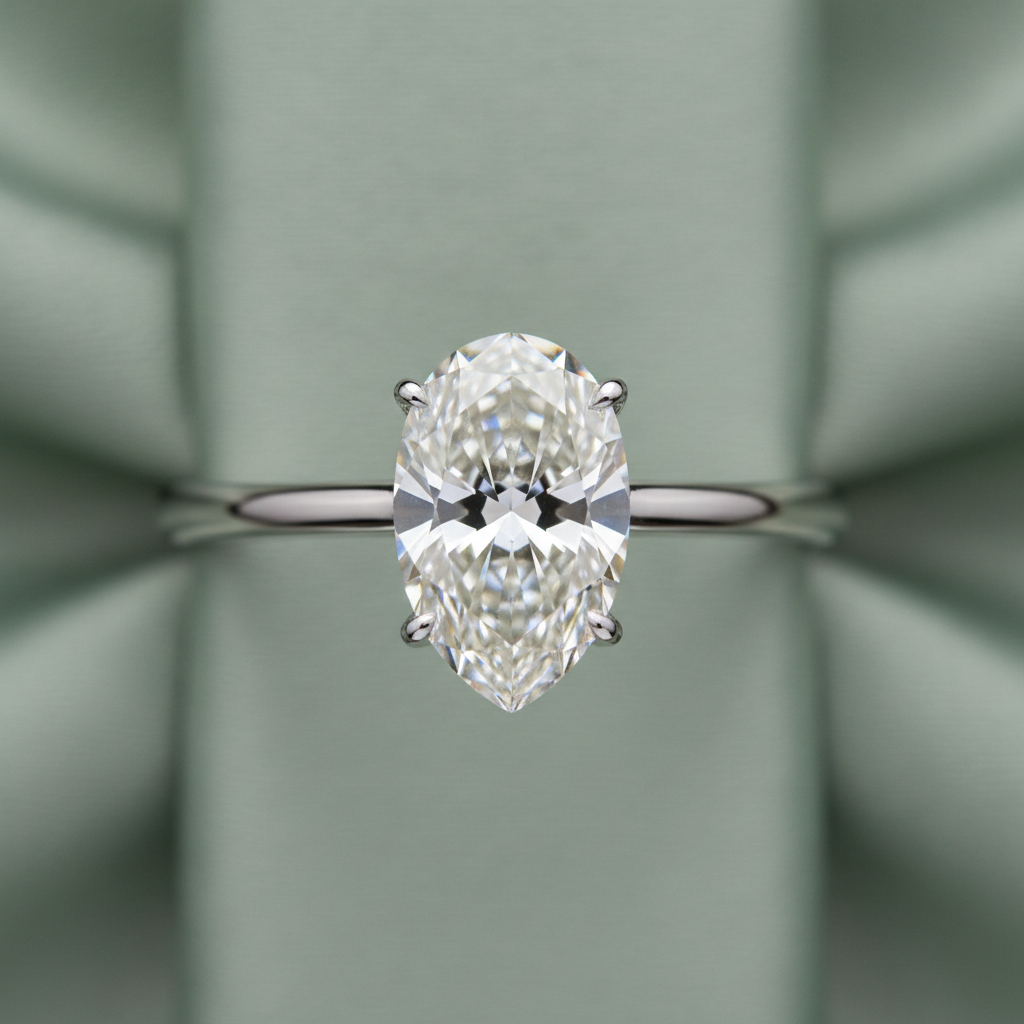 The Rosalind — 2.20ct Pear Solitaire